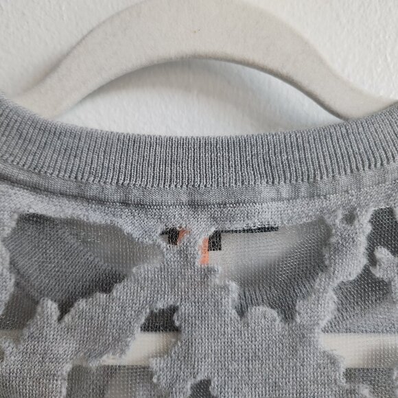 Alexander Wang Wool Mesh Tunic - Sz L - Picture 6 of 13